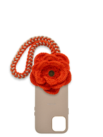 "ORANGE ROSE" SASH | OATMEAL CASE